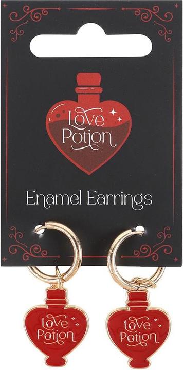 Actual product image Something Different Love Potion Earrings (100% synthetic material)