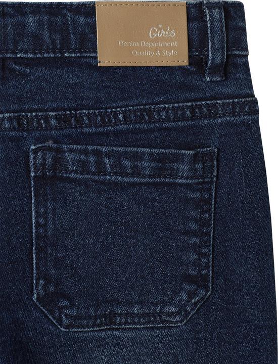 Vertbaudet Mädchen Flare-Jeans, 7/8 (134)