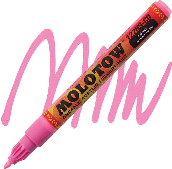 Produktbild Molotow AKRYLMARKER 1.5mm NEONPINK (Neonpink, 1.50 mm, 1 x)