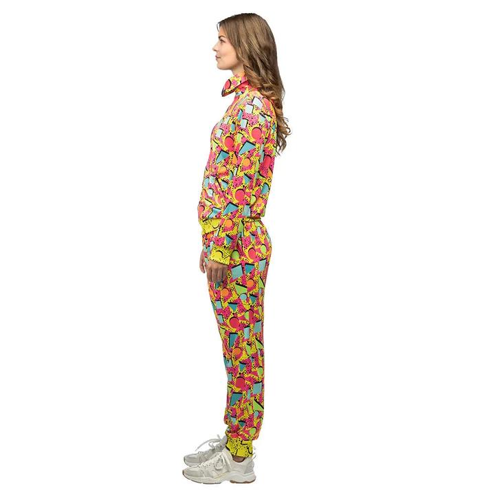 Image du produit Boland 80er Neon Pop Art Trainingsanzug Frau UV (S, M, L, XL, XXL)