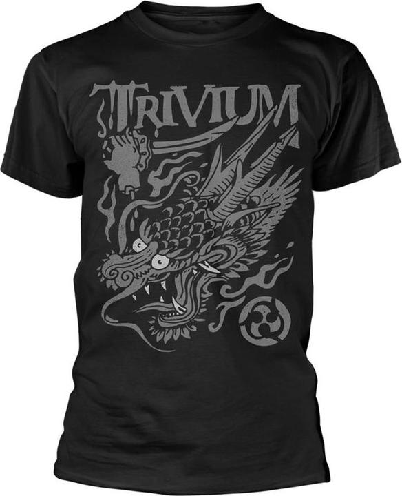Actual product image Universal Textiles Unisex Adult Screaming Dragon T-Shirt (S)
