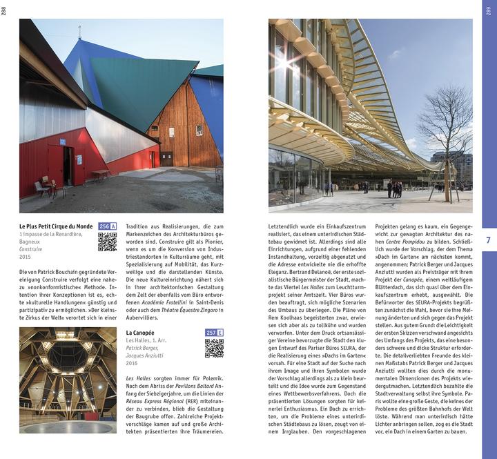 Actual product image Architekturführer Paris (German, Jean-Philippe Hugron, 2024)