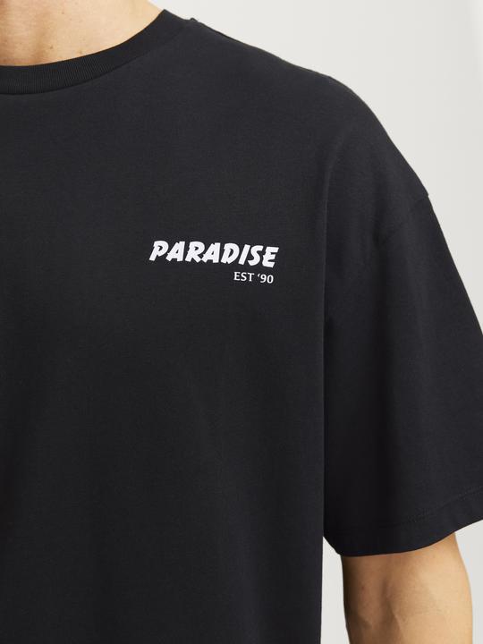 Actual product image Jack & Jones Jjcharge Printed Tee Ss Crew Neck Ln (L)