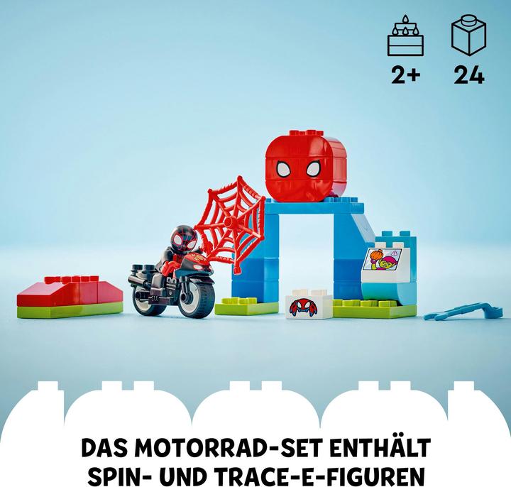 Actual product image LEGO Spin's motorbike adventure (10424)