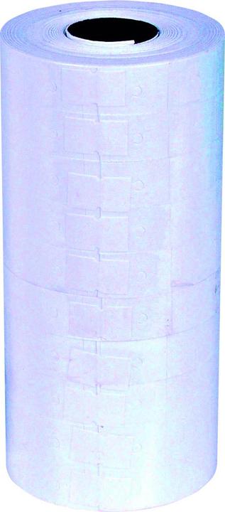 Produktbild Q-Connect Etiketten für Etikettiermaschinen, 23x16mm, zweireihig, weiss