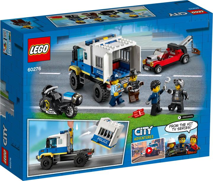 Image du produit LEGO City 60276 Transport de prisonniers par la police (60276, LEGO City, LEGO difficiles à trouver)