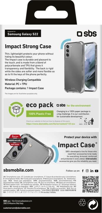 Actual product image SBS Cover (Samsung Galaxy S22)