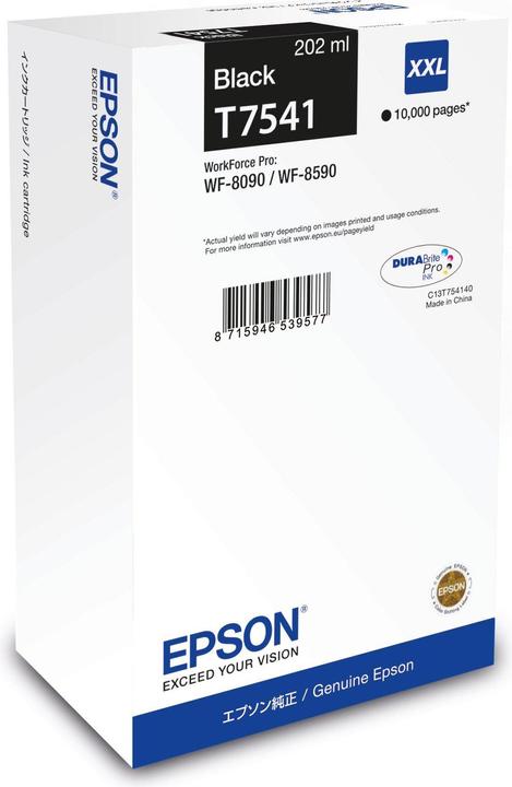 Epson Encre noire 202.0ml WF Pro 8090/8590, "XXL (CF)