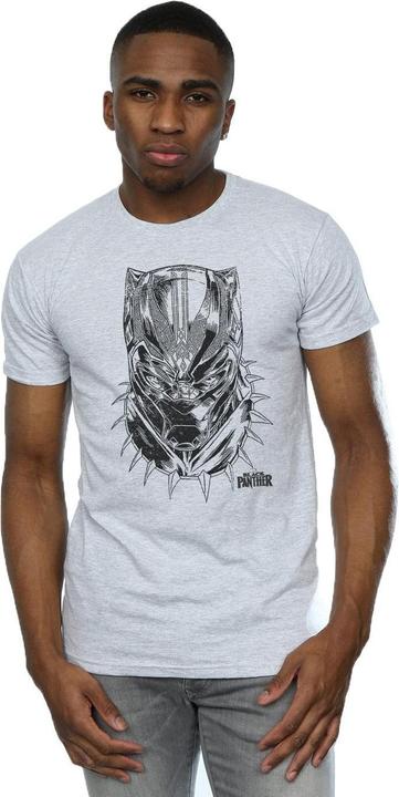 Immagine prodotto Maglietta Uomo Black Panther Spray Headshot (M)