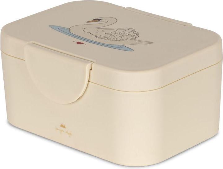 Actual product image Konges Slojd LunchBox Swan Off White