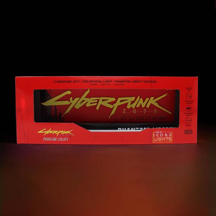 Produktbild Neamedia Cyberpunk Edgerunner LED-Leuchte Phantom Edition 22 cm