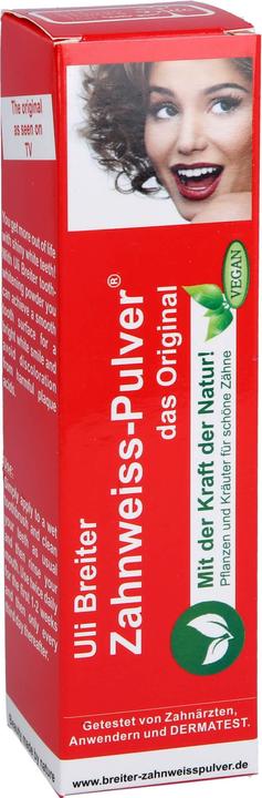 Produktbild Basler Uli Breiter Zahnweiss-Pulver Auftrageflasche 40 g (1 Stk.)