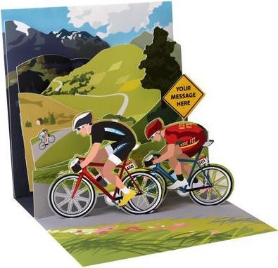 Produktbild Up with paper Karte Pop-Up Card Fahrrad-Motiv