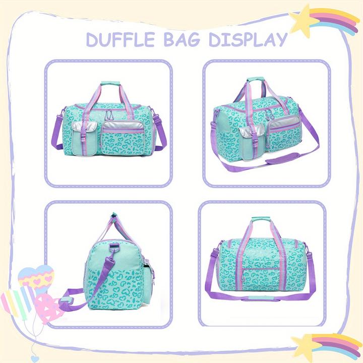 Produktbild Only-Bags.Store Schicker Seesack mit Schuhfach und Nassfach - strapazierfähige, leichte Nylon-Turn- und Reisetasche