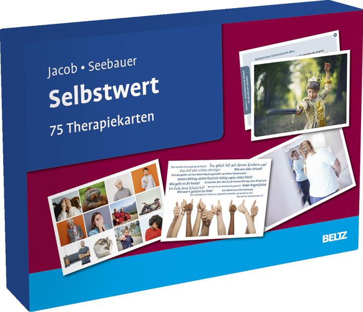Immagine prodotto Selbstwert, 75 Therapiekarten (Tedesco, Gitta Giacobbe, Laura Seebauer, 2020)
