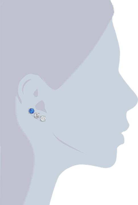 Immagine prodotto Lulu & Jane Lega metallica da donna impreziosita da cristalli Swarovski® argento - 29511 (Lega metallica)