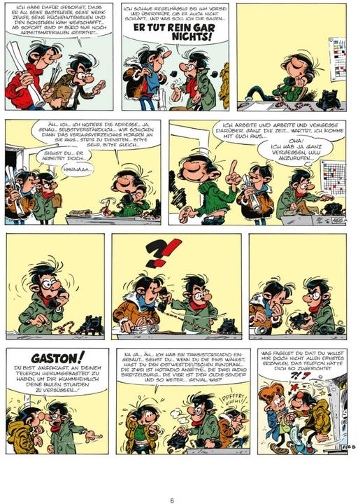 Image du produit Gaston Neuedition 12: Ein Fall für sich (Allemand, André Franquin, 2019)