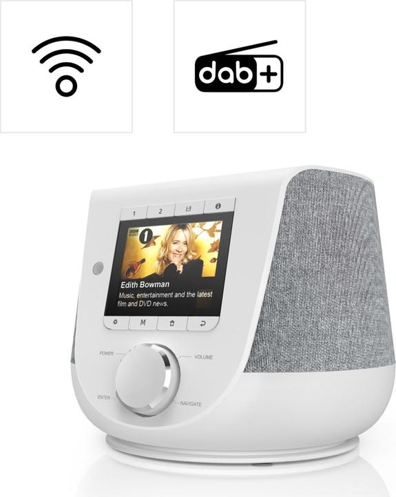 Produktbild Hama Digitalradio DIR3200SBT, FM/DAB/DAB+/Internetradio/App/Bluetoot (FM, DAB+, DAB, Internetradio, Bluetooth, WLAN)