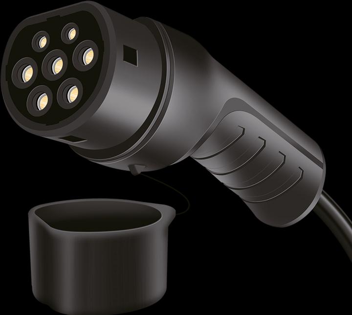 Productafbeelding LogiLink Laadkabel voor elektrische auto's, type 2, 3-fase, 32 A, 22 kW, met tas, 7,5 m (Type 2, 22 kW, 32 A, 7.50 m)