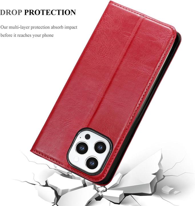 Actual product image Cadorabo Book Invis. Magnet sleeve (Apple iPhone 13 Pro Max)