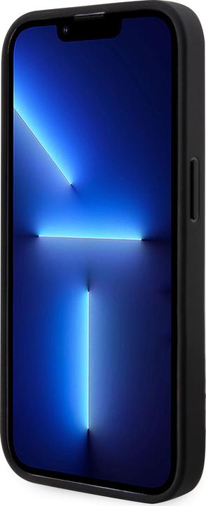 Produktbild Karl Lagerfeld Saffiano Monogram Card Slot Case für iPhone 12|12 Pro Schwarz (Apple iPhone 12)