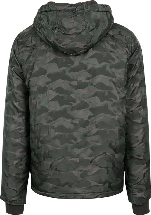 Urban Classics Padded Camo Pull Over Jacket (S)