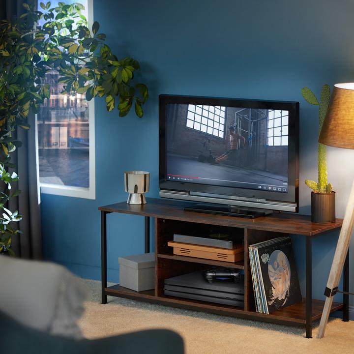 Actual product image tectake TV-Regal (120 x 40 x 50.5 cm)