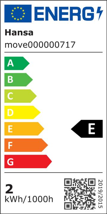 Energie-Label Hansa Move (200 lm)