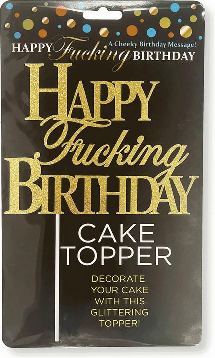 Immagine prodotto Little Genie Productions Topper per torta di buon compleanno
