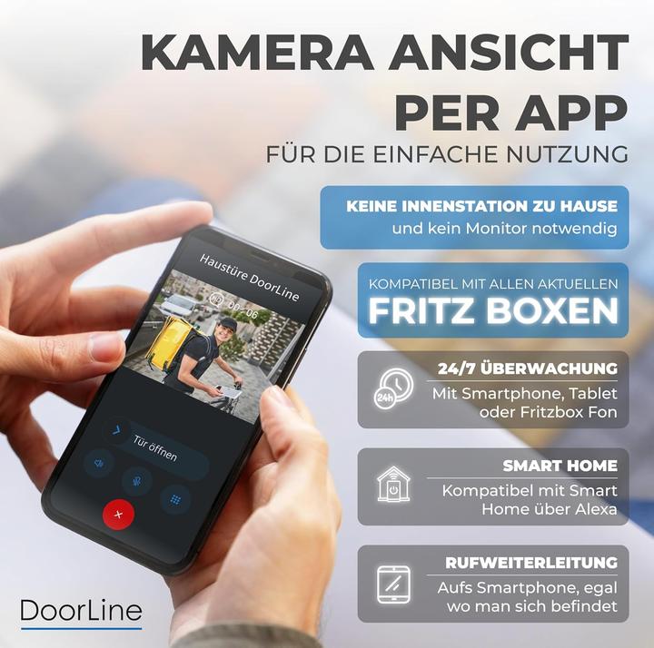 Produktbild Doorline 2-Familien-Video Türklingel