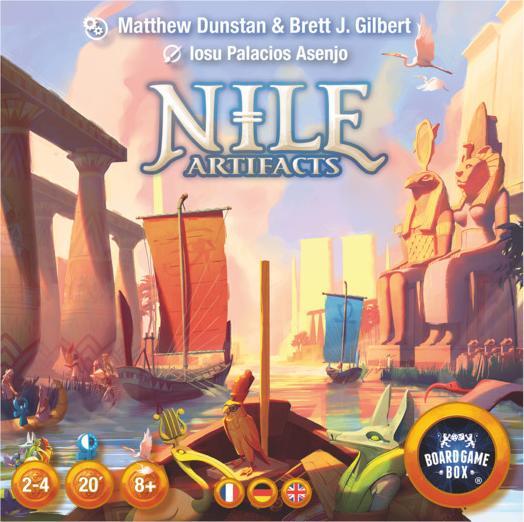 Board Game Box Nile Artifacts (German)