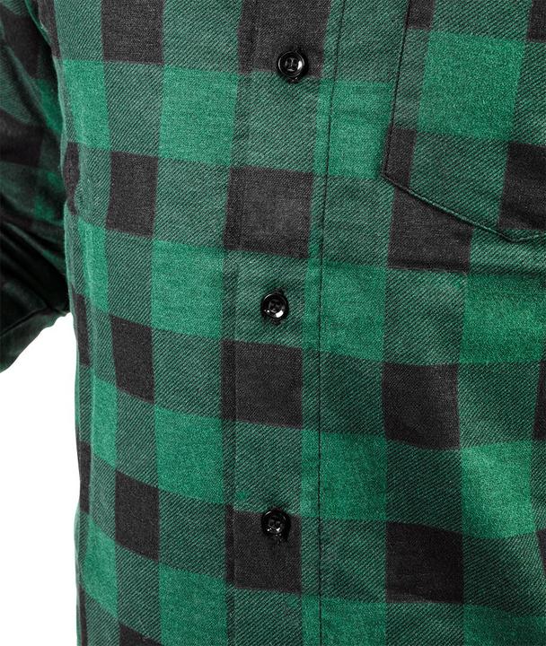 Immagine prodotto Neo Camicia di flanella, verde, taglia S (S)