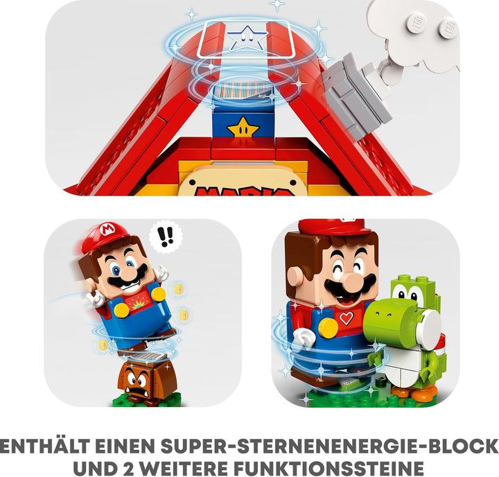 Actual product image LEGO Mario's House and Yoshi Expansion Set (71367, LEGO Super Mario)