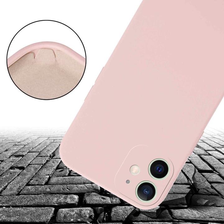 Actual product image Cadorabo TPU Cover Mobile Phone Chain Liquid (Apple iPhone 12 mini)