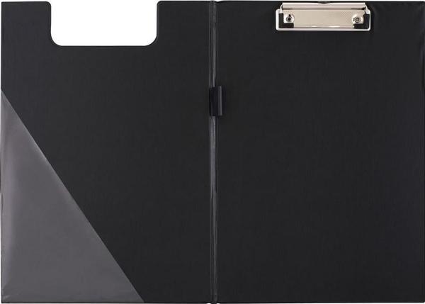Image du produit D.Rect A5-PVC-Tafel mit Clip und Abdeckung, schwarz (A5, 1 x)