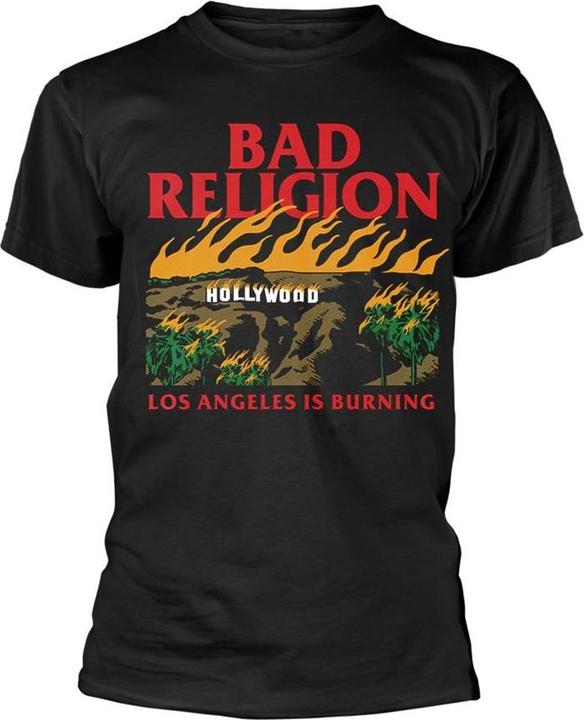 Image du produit Universal Textiles - T-shirt LOS ANGELES IS BURNING - Adulte (L)