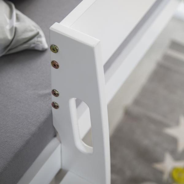Immagine prodotto Homestyle4u Letto a soppalco Letto da gioco Letto per bambini con scala (90 x 200 cm)