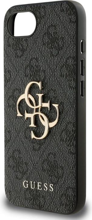 Immagine prodotto Guess PU 4G Metal Logo Case für Apple iPhone SE (2024) - grey (Apple iPhone 16e)
