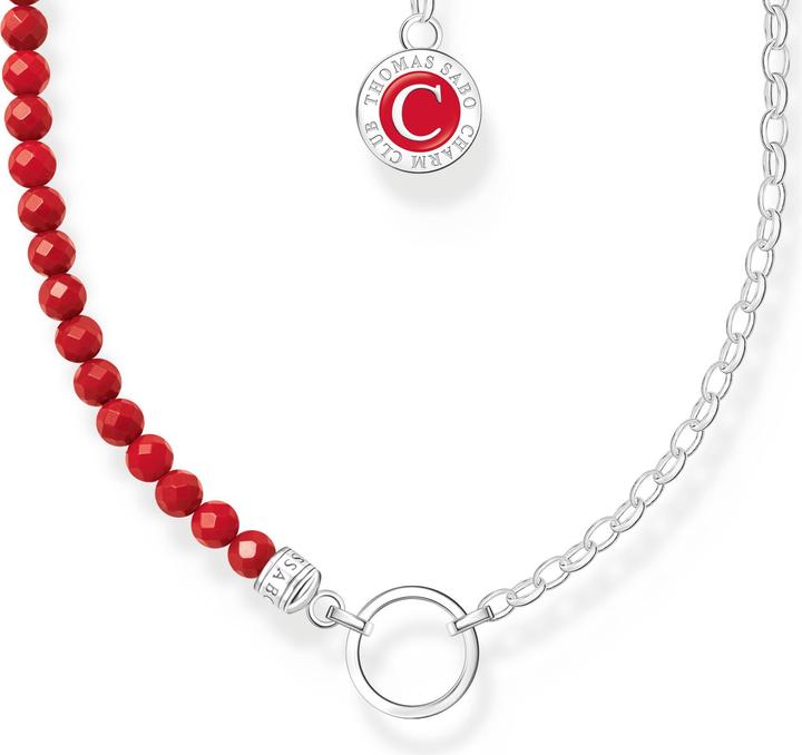 Thomas Sabo Kette Carrier (925er Silber, Emaille, 40 - 45 cm)