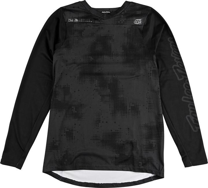 scattered carbon