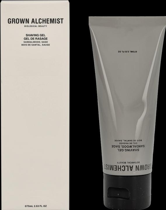 Produktbild Grown Alchemist GROWN Beauty - Shaving Gel: Sandalwood & Sage (75 ml, Rasiergel)