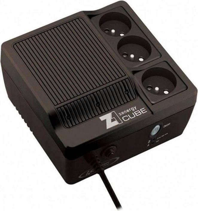 Infosec compatible Z1 ZENERGY CUBE EX 400 (400 VA, 400 W, Double convertisseur en ligne Onduleur)