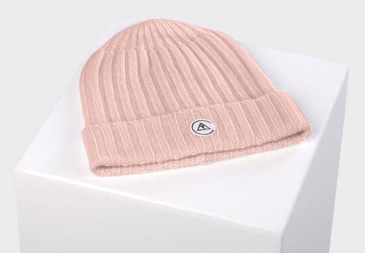 Actual product image Cash-Mere Kaschmir Rib Mütze (One size)