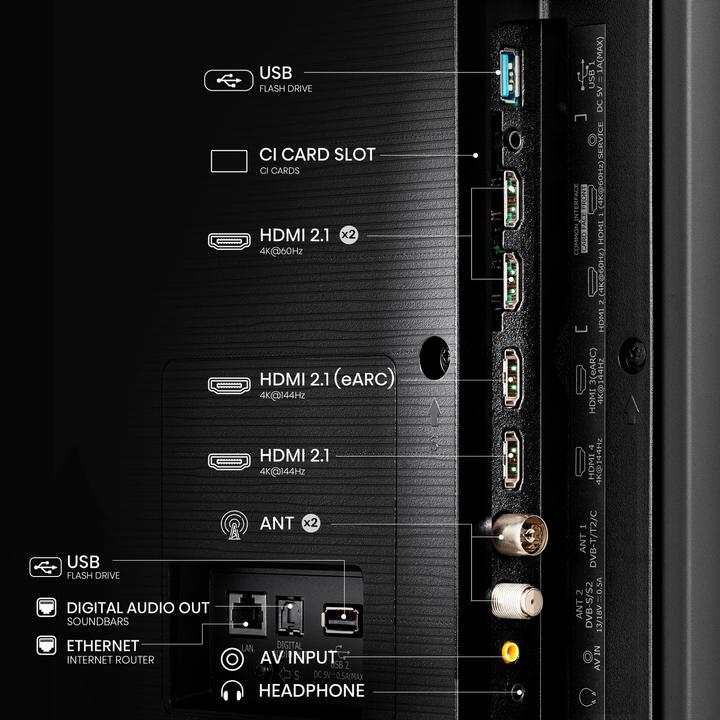 Produktbild Hisense TV 55E7NQ PRO (55", E7NQ, QLED, 4K)