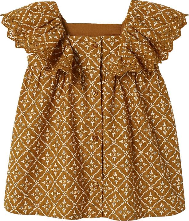 Produktbild Vertbaudet Mädchen Baby Volantkleid (68)