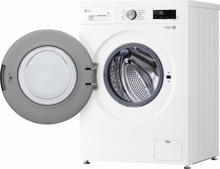 Image du produit LG F4NX1008NWK Lave-linge 8 Kg Classe A (8 kg, Gauche)