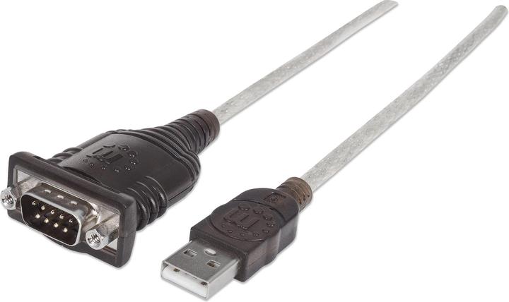 Manhattan USB A — RS-232 (0.45 m, VGA)