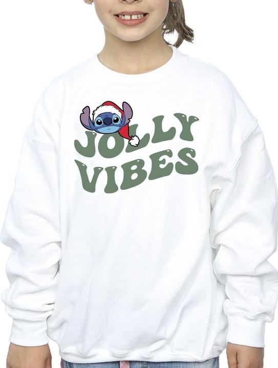 Produktbild Disney Lilo & Stitch Jolly Chilling Vibes Sweatshirt Mädchen (152, 158)
