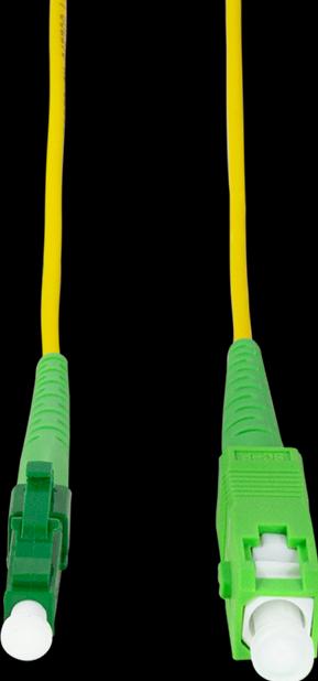 Actual product image LogiLink Fibre optic patch cable, SC plug - LC plug, OS2, 20 m (UTP, CAT6, 20 m)