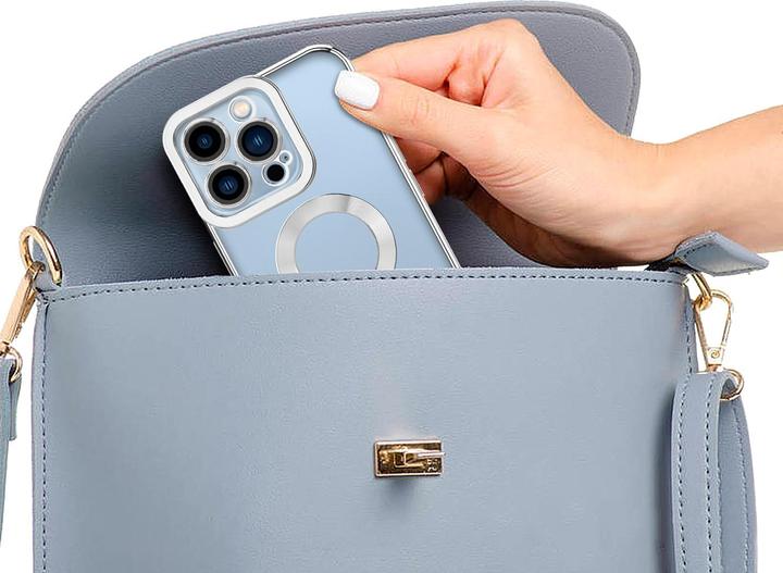 Immagine prodotto Cadorabo Custodia TPU Chrome con protezione della fotocamera per Apple iPhone 13 PRO MAX (Apple iPhone 13 Pro Max)